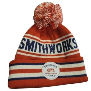 Smithworks Striped Knit Beanie Vodka American Made Vodka